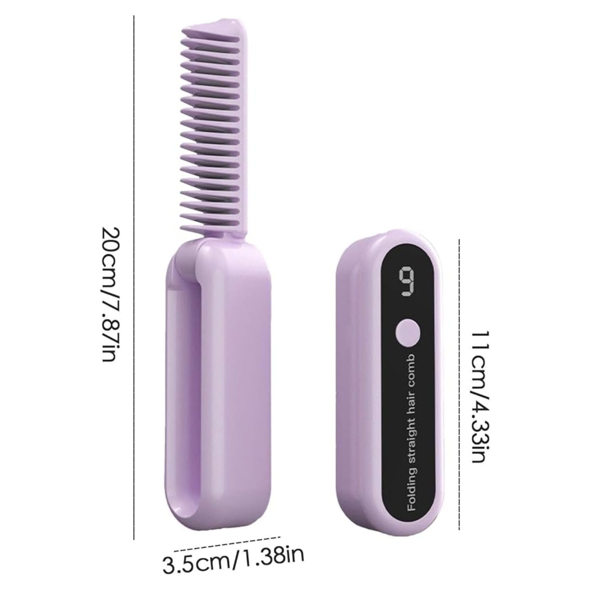 CEPILLO ALISADOR PORTÁTIL PLEGABLE