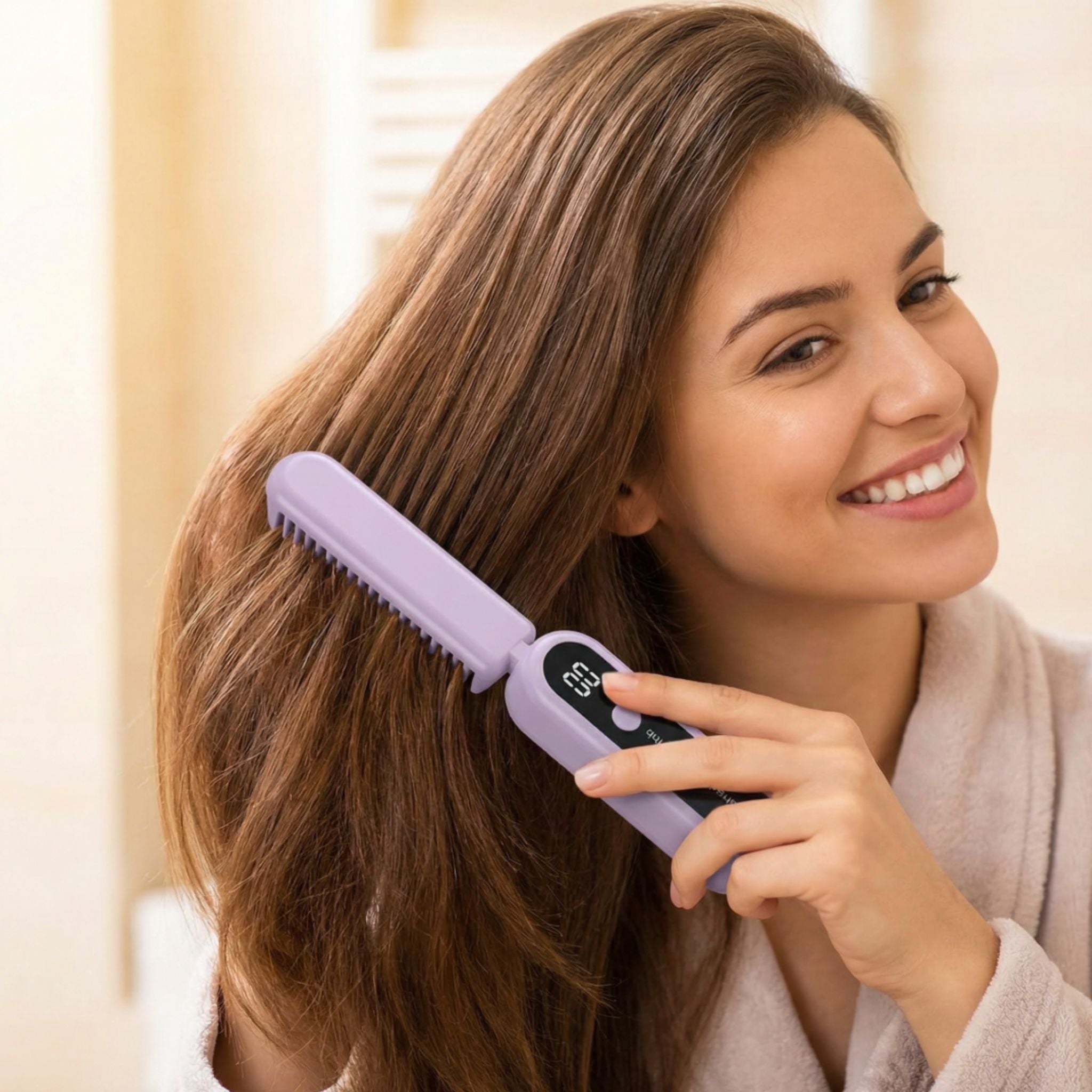 CEPILLO ALISADOR PORTÁTIL PLEGABLE